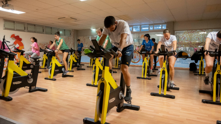 La modalidad de Ciclo-Indoor del Trofeo Rector 2024-25 arranca con éxito